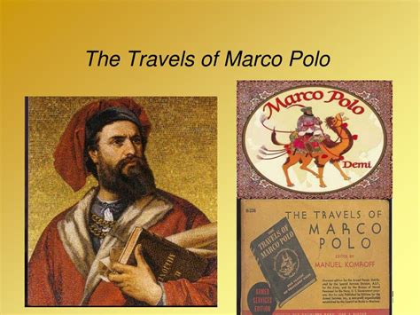 The Travels Of Marco Betsul