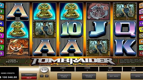 Tomb Raider Slots De Casino