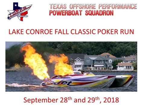 Topps Lago Conroe Poker Run