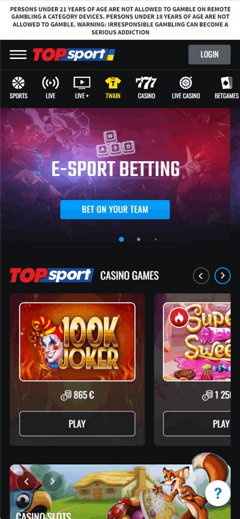 Topsport Casino Review