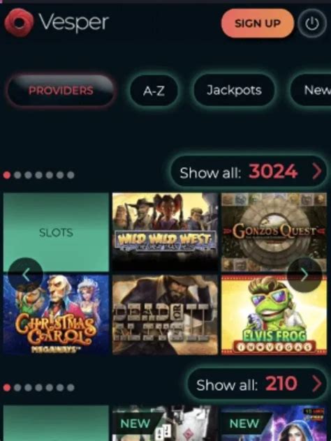 Vesper Casino Mobile