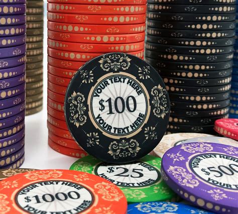 Vintage Casino Poker Chips