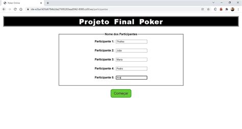 Virtual Fichas De Poker Aplicacao