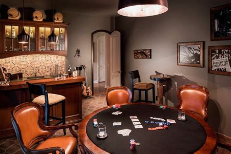 Visao Da Sala De Poker