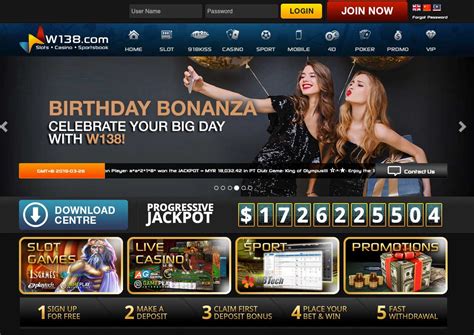 W138 Casino Login