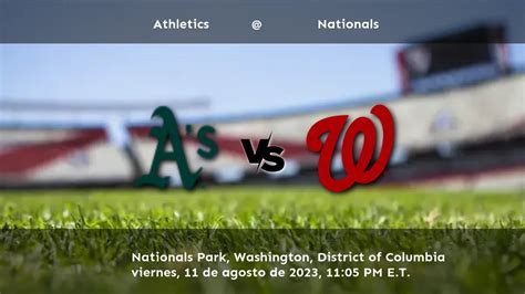 Washington Nationals vs Oakland Athletics pronostico MLB