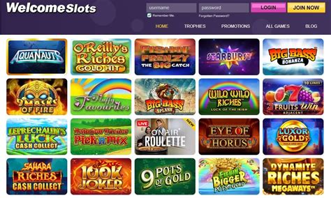 Welcome Slots Casino Login