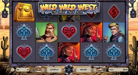 Wild Wild West The Great Train Heist Slot Gratis