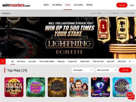 Winmasters Casino Online