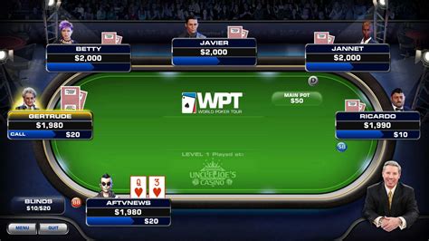 World Poker Tour Aplicacao