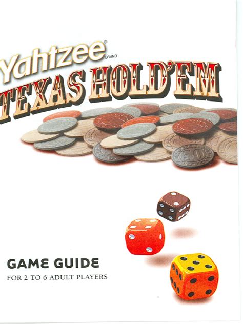 Yahtzee Texas Holdem