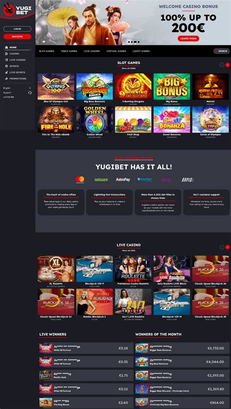 Yugibet Casino Online